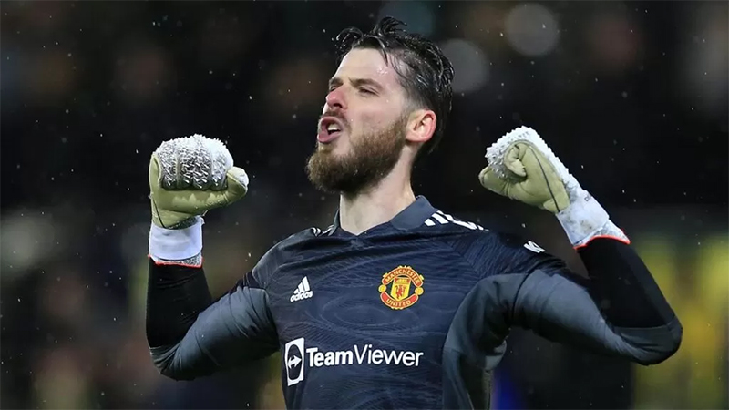 David De Gea (Manchester United) – 375,000 bảng/tuần - Thủ môn lương cao nhất thế giới hiện tại