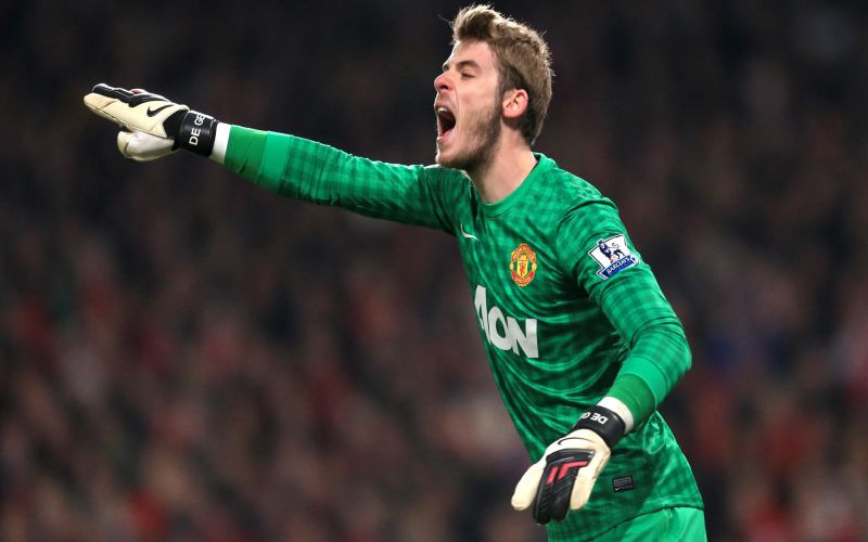 David de Gea là thủ môn số 1 của đội hình MU 2012