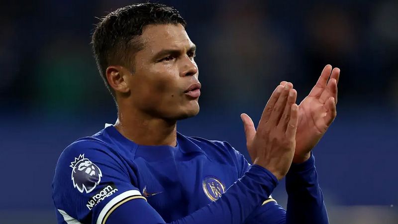 Trung vệ Thiago Silva là thủ lĩnh đội hình Chelsea