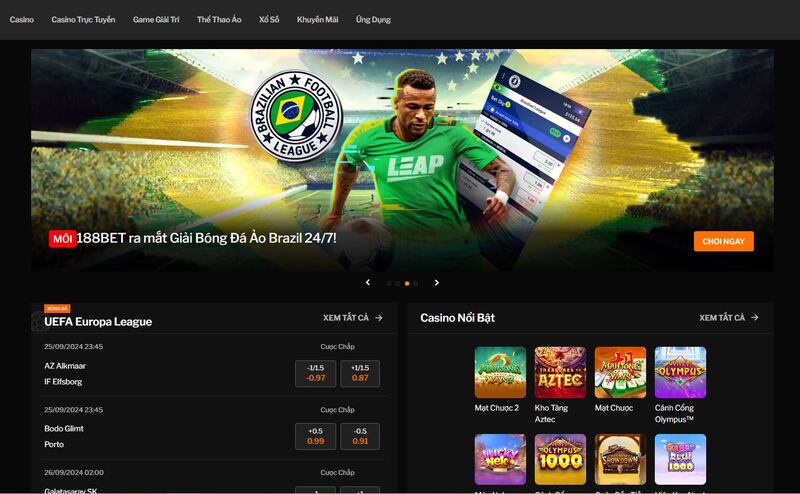 188Bet - Nhà cái cá cược uy tín nhất thị trường hiện nay