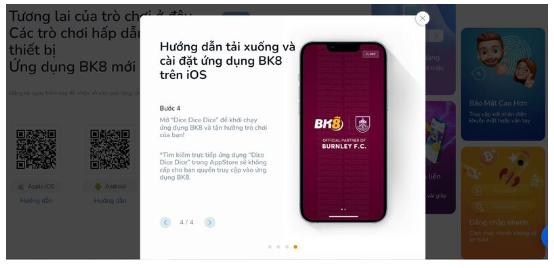 Tải ứng dụng BK8 rất đơn giản và nhanh chóng